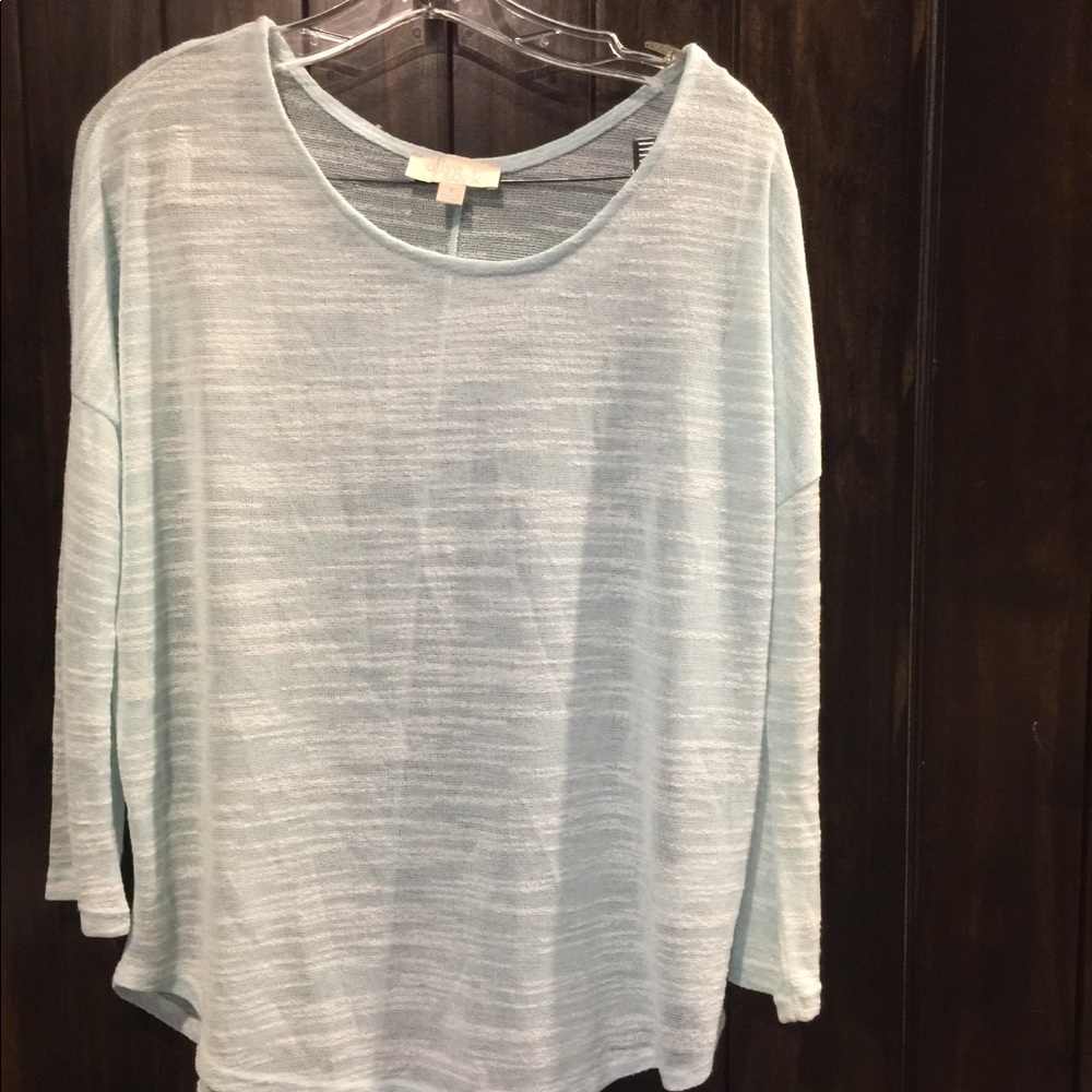 OLIVE & OAK SMALL LONG SLEEVE SWEATER LIGHT GREEN